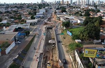 Nova trincheira vai melhorar fluxo do trânsito na Miguel Sutil