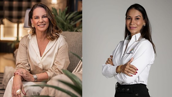 Rafaela Campanatti e Geni Caline Schenkel